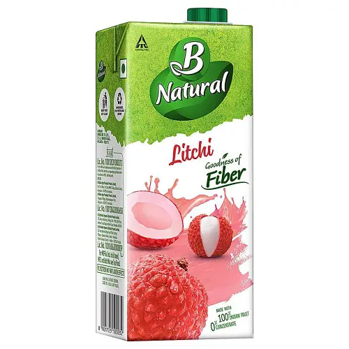 B Natural Litchi Fruit Beverage