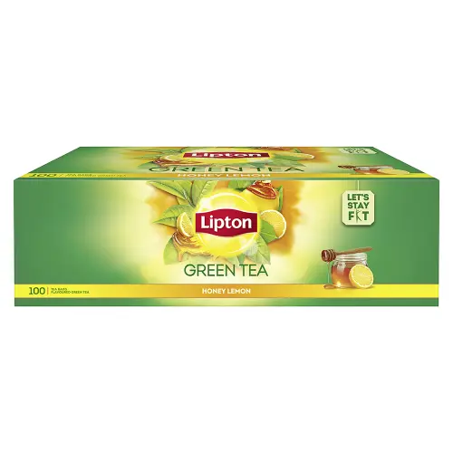 Lipton Green Tea Bags - Honey Lemon