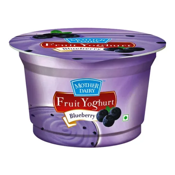 Mother Dairy Fruit Yoghurt Blueberry
