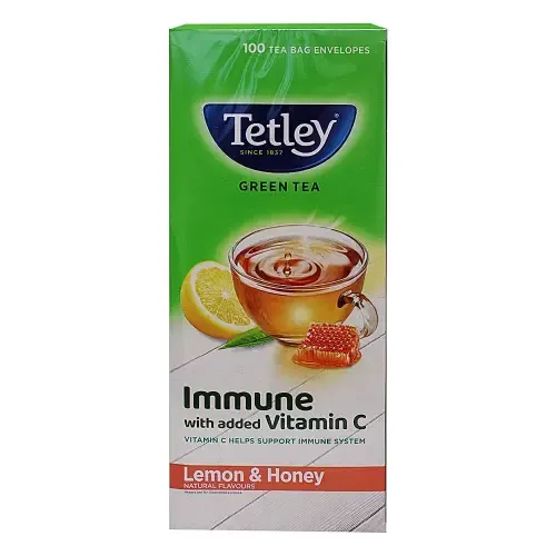 Tetley Lemon & Honey Green Tea Bags
