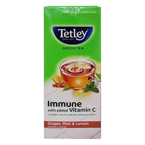 Tetley Ginger Mint Lemon Green Tea