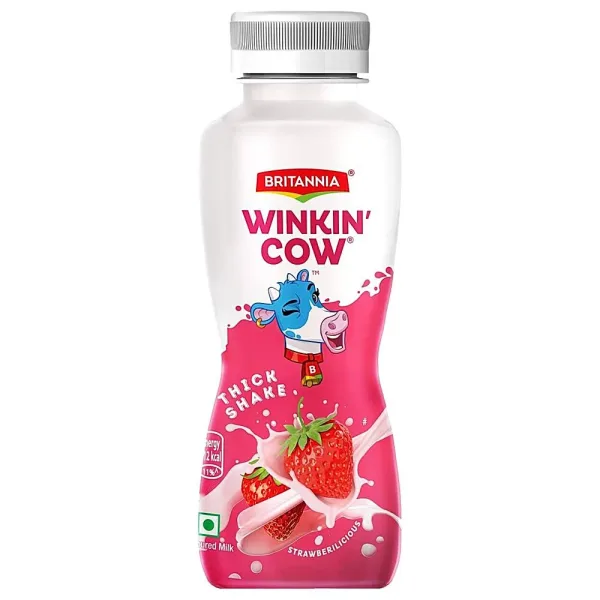 Britannia Winkin Cow Strawberry Milkshake