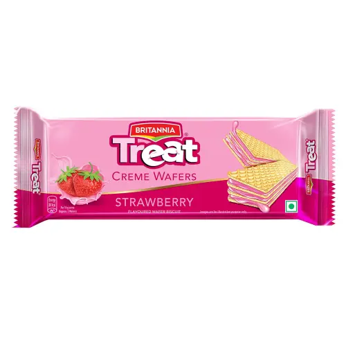 Britannia Treat Strawberry Cream Wafer