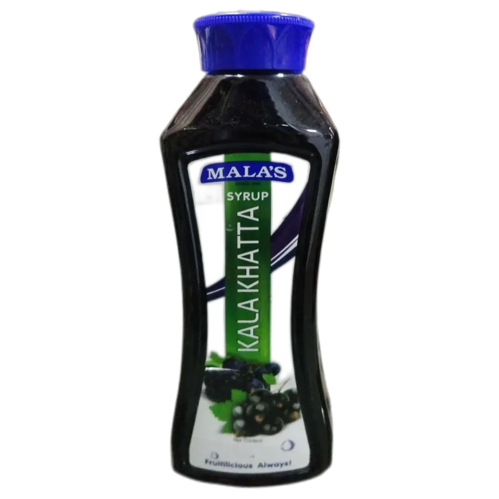 Mala's Kala Khata Fruit Syrup