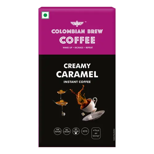 Colombian Brew Instant Coffee Creamy Caramel