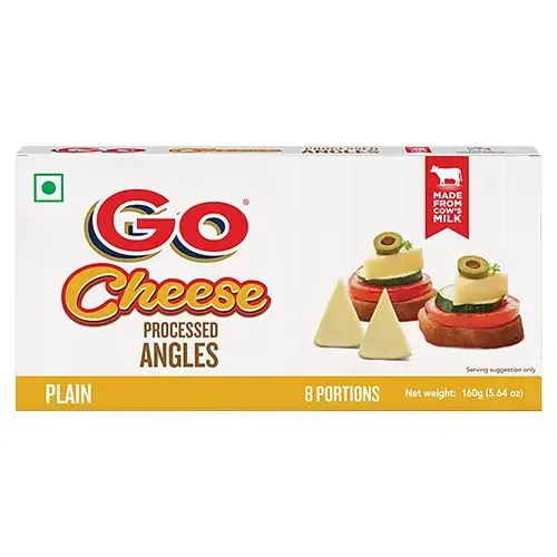 Gowardhan Processed Cheese Angles Plain