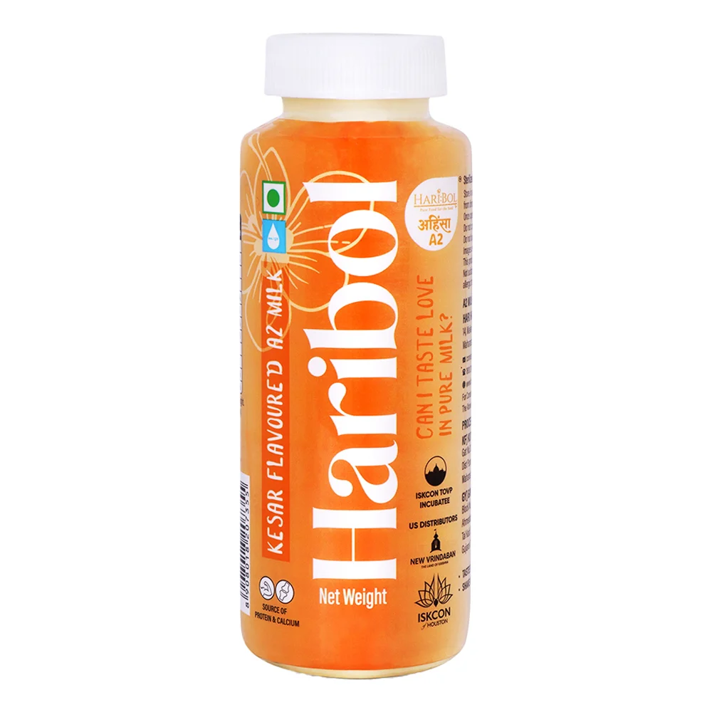 Haribol Kesar Flavoured A2 Milk Bottle