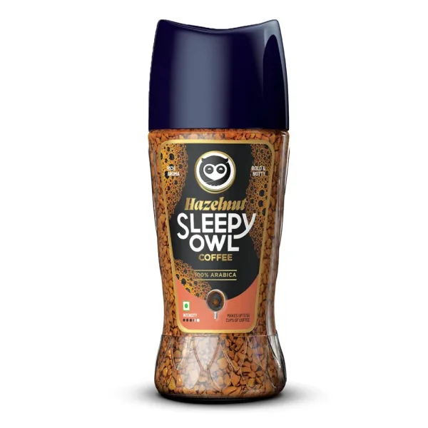 Sleepy Owl Premium Instant Coffee Hazelnut