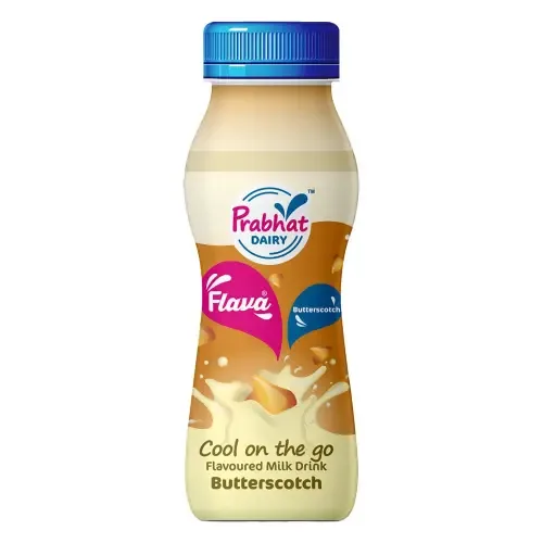 Prabhat Butterscotch Flavoured Milk Bottle