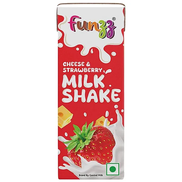 Funzz Cheese & Strawberry Milk Shake