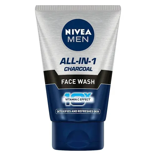 Nivea Men All-In-One Charcoal Facewash