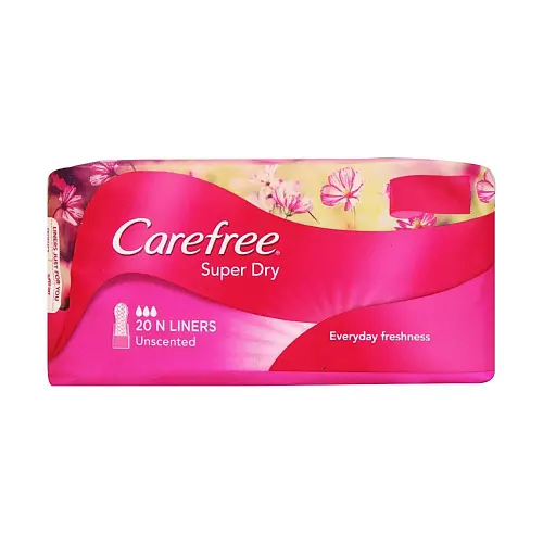 Carefree Super Dry Panty Liners