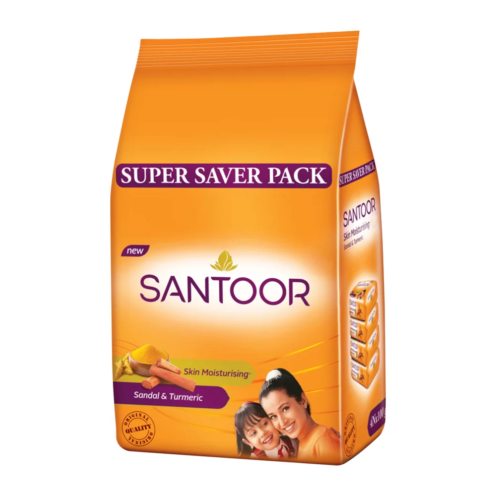 Santoor Sandal & Turmeric Soap