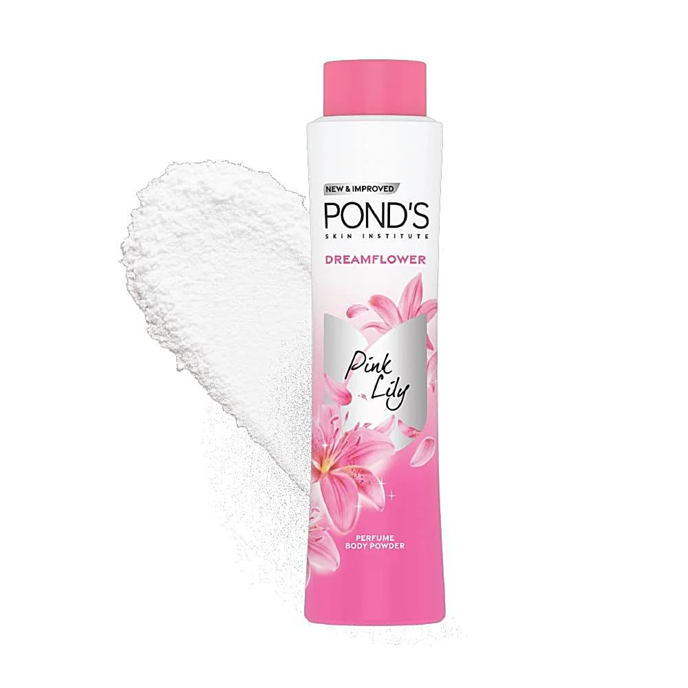 Pond's Dreamflower Fragrant Talcum Powder - Pink Lily