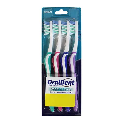 Oraldent Deep Clean Medium Toothbrush