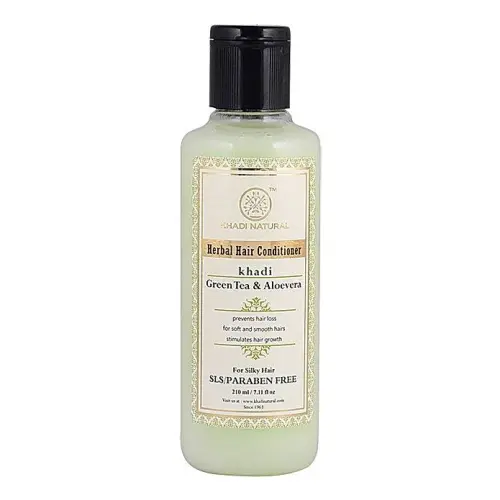 Khadi Natural Herbal Hair Conditioner Green Tea & Aloevera