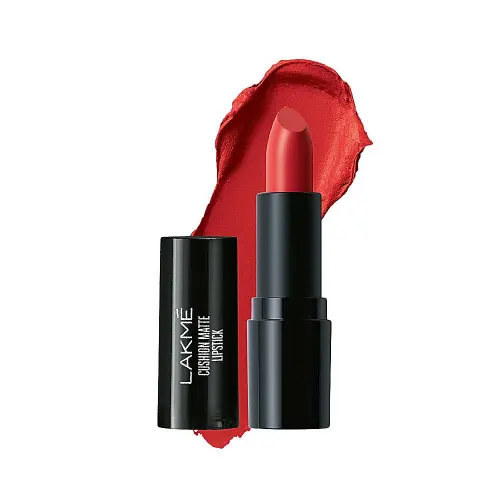 Lakme Cushion Matte Lipstick - Red Orchid