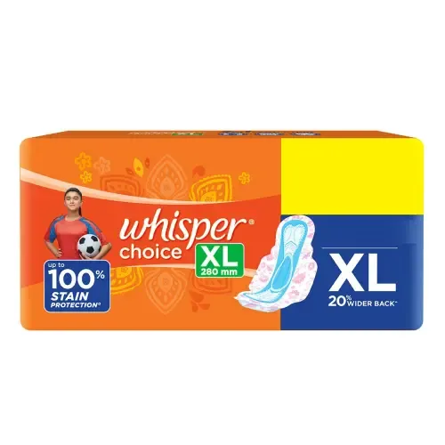 Whisper Choice Lasts Longerrr XL Pads