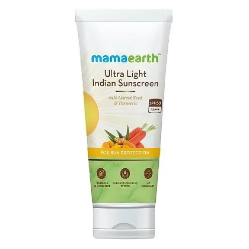 Mamaearth Ultra Light Indian Sunscreen SPF 50