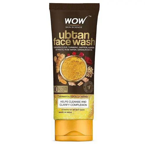 WOW Skin Science Ubtan Face Wash Tube