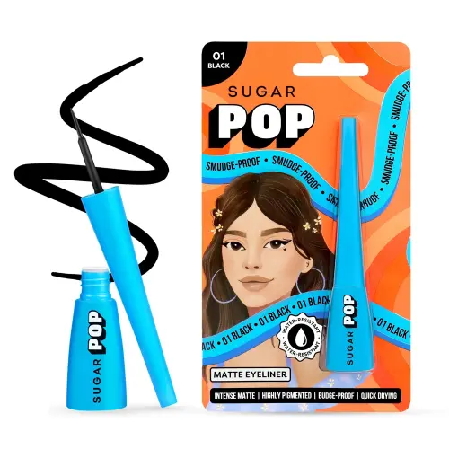 Sugar Pop Matte Eyeliner - 01 Black 4.5 gms