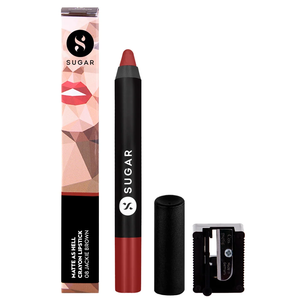 Sugar Matte As Hell Crayon Lipstick - 08 Jackie Brown