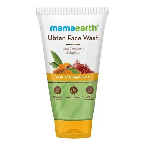 Mamaearth Ubtan Face Wash For Tan Removal