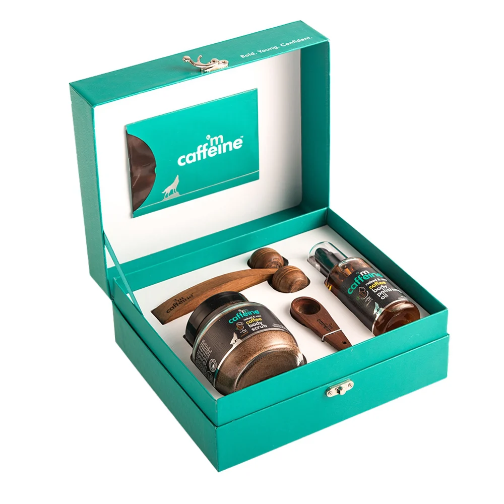 mCaffeine Coffee De-Stress Gift Set For Men & Women