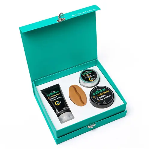 mCaffeine Milky Brew Latte Gift Set For Men & Women