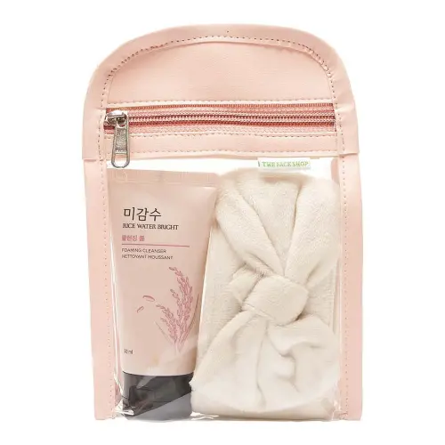 The Face Shop Rice Water Bright Foaming Cleanser Combo