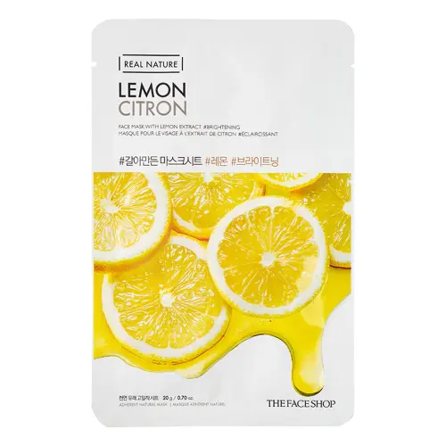 The Face Shop Real Nature Lemon Sheet Mask