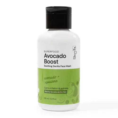 Skin Fx Superfood Avocado Boost Soothing Gentle Face Wash