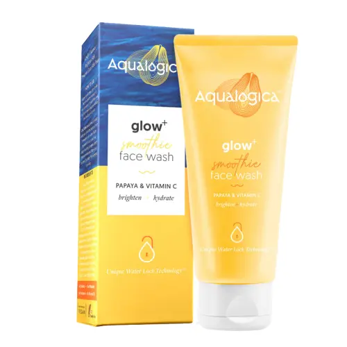 Aqualogica Glow+ Smoothie Face Wash - Papaya & Vitamin C