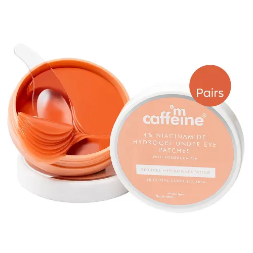 Mcaffeine 4% Niacinamide Hydrogel Under Eye Patches Kombucha Tea