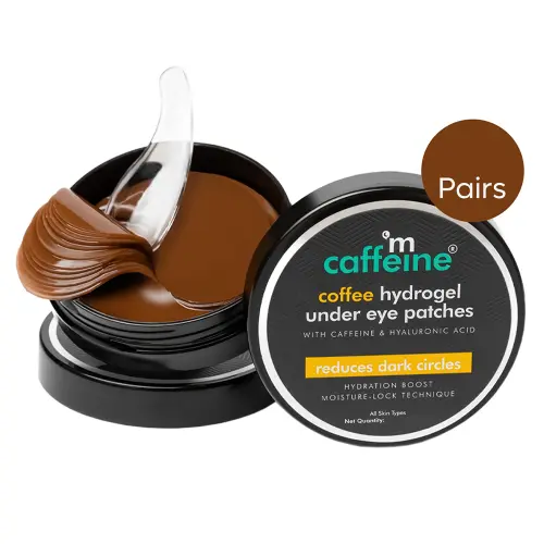 Mcaffeine Coffee Hydrogel Under Eye Patches Caffeine & Hyaluronic Acid