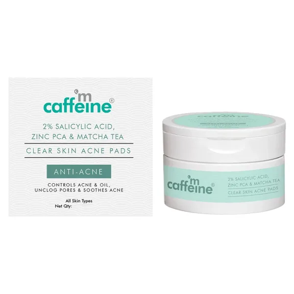 Mcaffeine 2% Salicylic Acid Zinc PCA & Matcha Tea Acne Pads