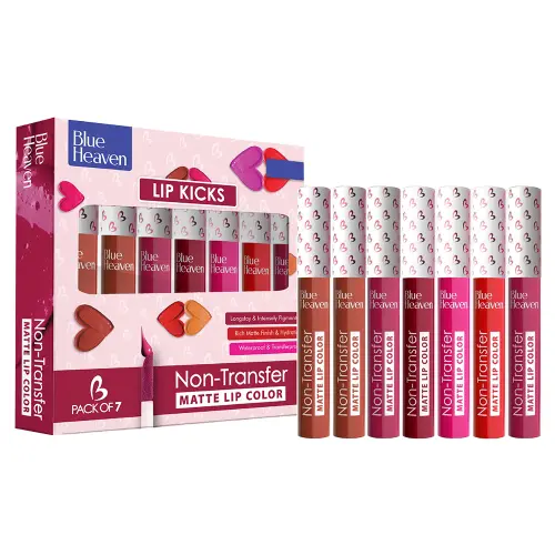 Blue Heaven Lip Kicks Non-Transfer Matte Lip Colour