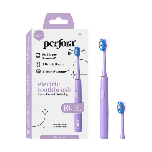 Perfora Electric Toothbrush Lilac Lavender