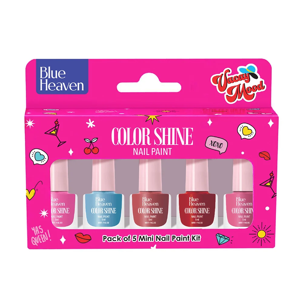 Blue Heaven Color Shine Nail Paint Vacay Mood
