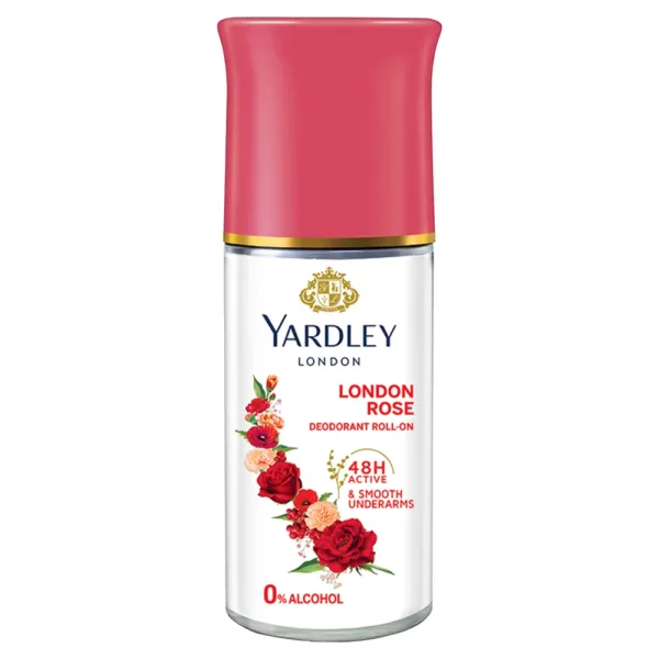 Yardley London London Rose Deodorant Roll On