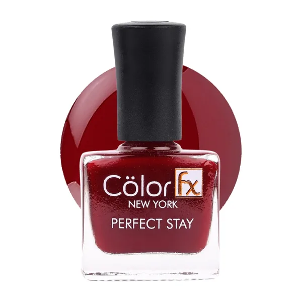 Colour Fx New York Perfect Stay 121 Nail Enamel - Maroon