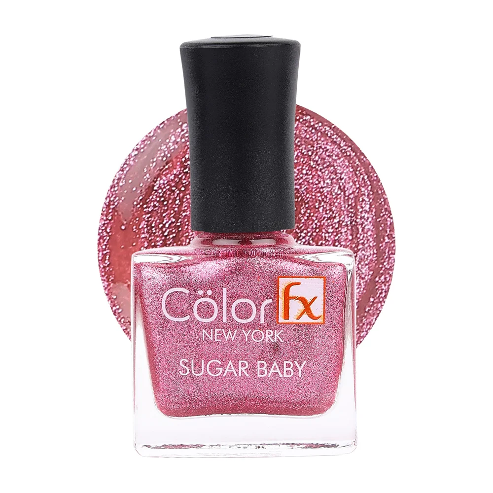 Colour Fx New York Sugar Baby 118 Nail Enamel - Pink
