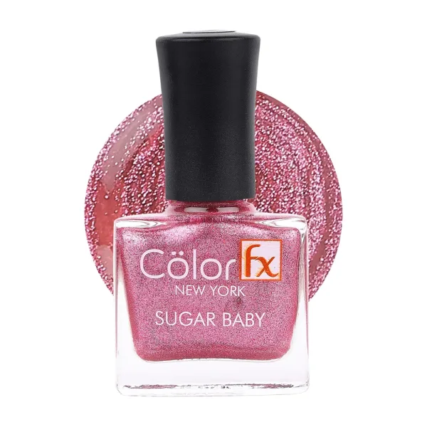 Colour Fx New York Sugar Baby 118 Nail Enamel - Pink