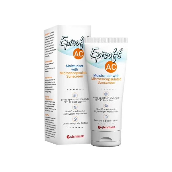 Episoft AC Moisturiser With Microencapsulated Sunscreen