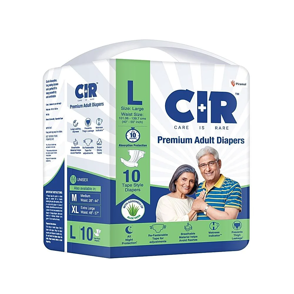 CIR Premium Adult Diapers Unisex (L)
