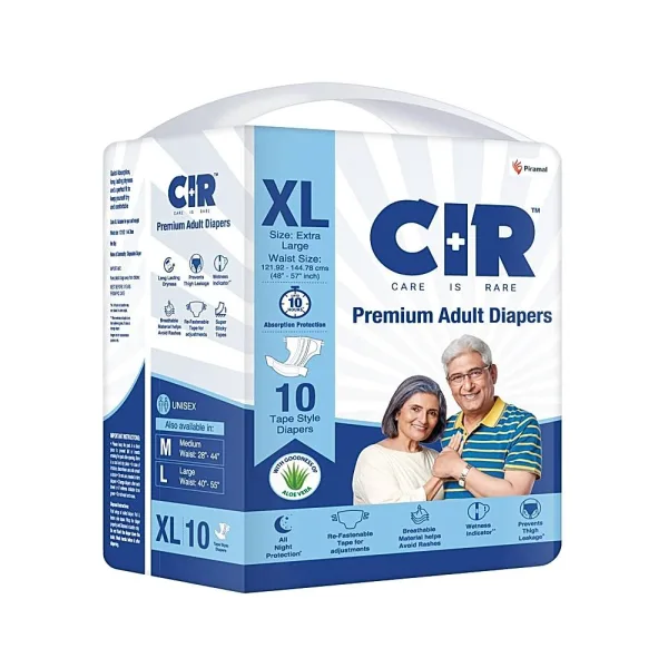 CIR Premium Adult Diapers Unisex (XL)
