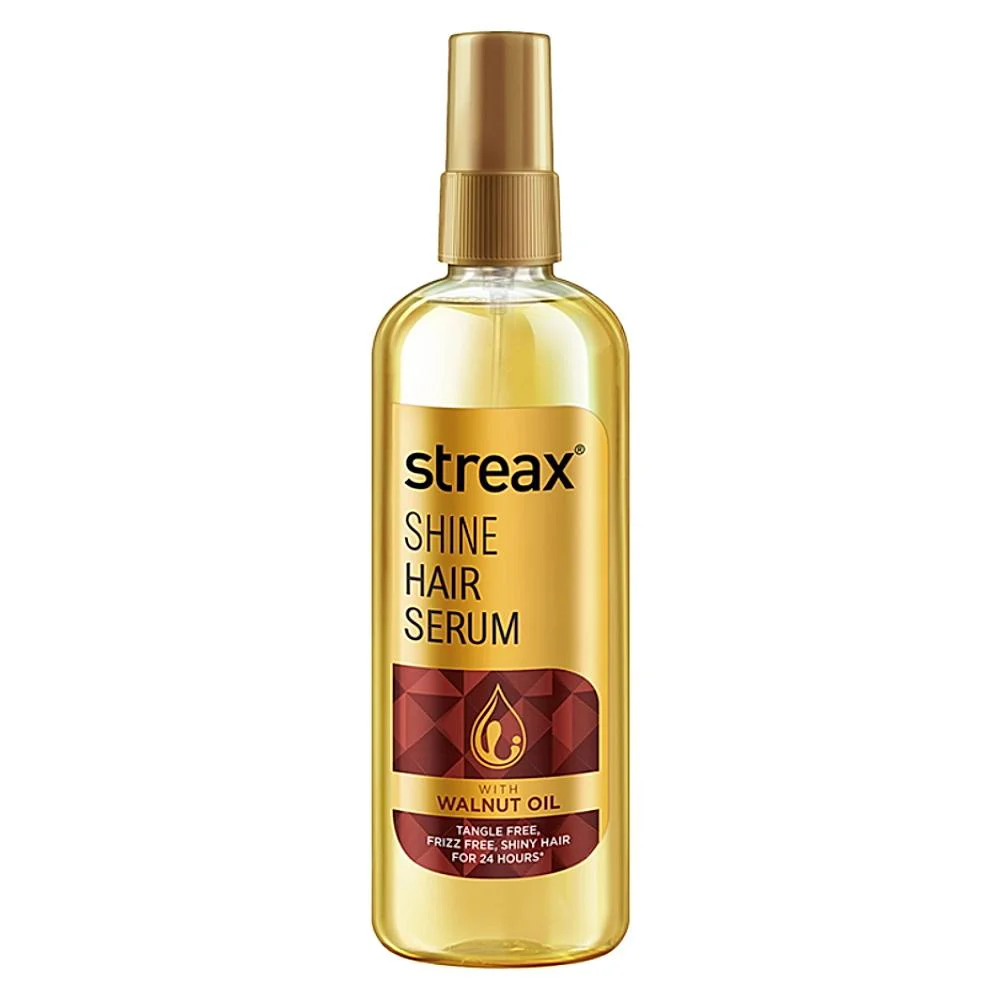 Streax Shine Hair Serum With Walnut Oil