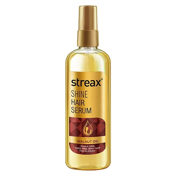 Streax Shine Hair Serum With Walnut Oil