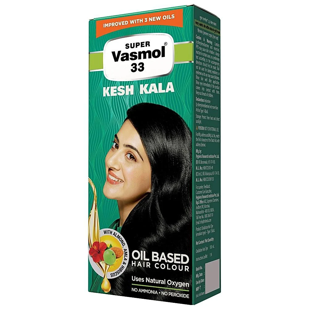 Super Vasmol 33 Kesh Kala Hair Colour