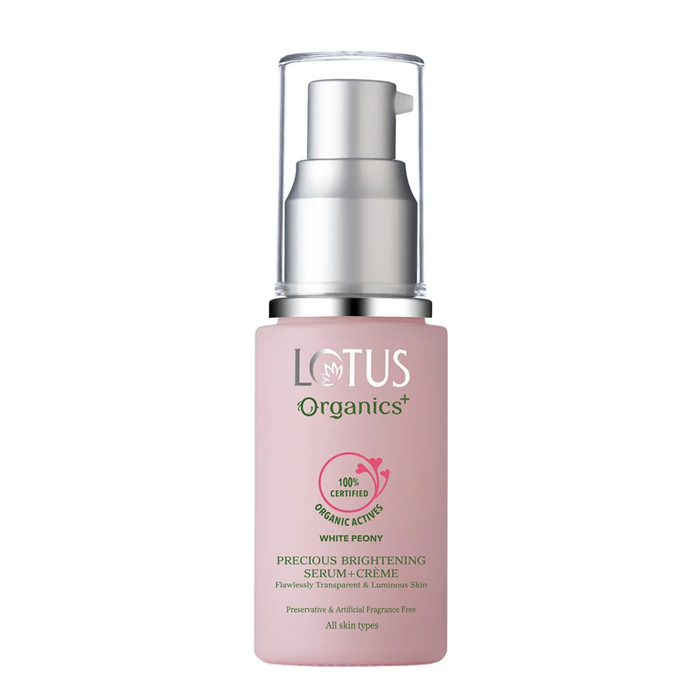 Lotus Organics Precious Brightening Serum + Creme